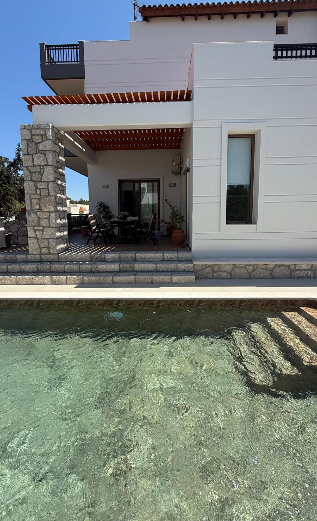 Seaview Villa - Amazing Sea & Mountain View Koskinou (Rhodes) Exterior foto